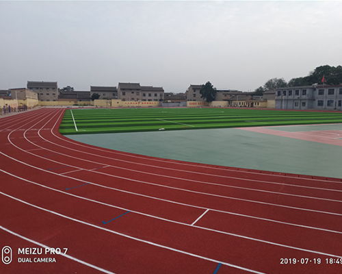 绿健塑胶厂 宁夏塑胶跑道施工的实力之选